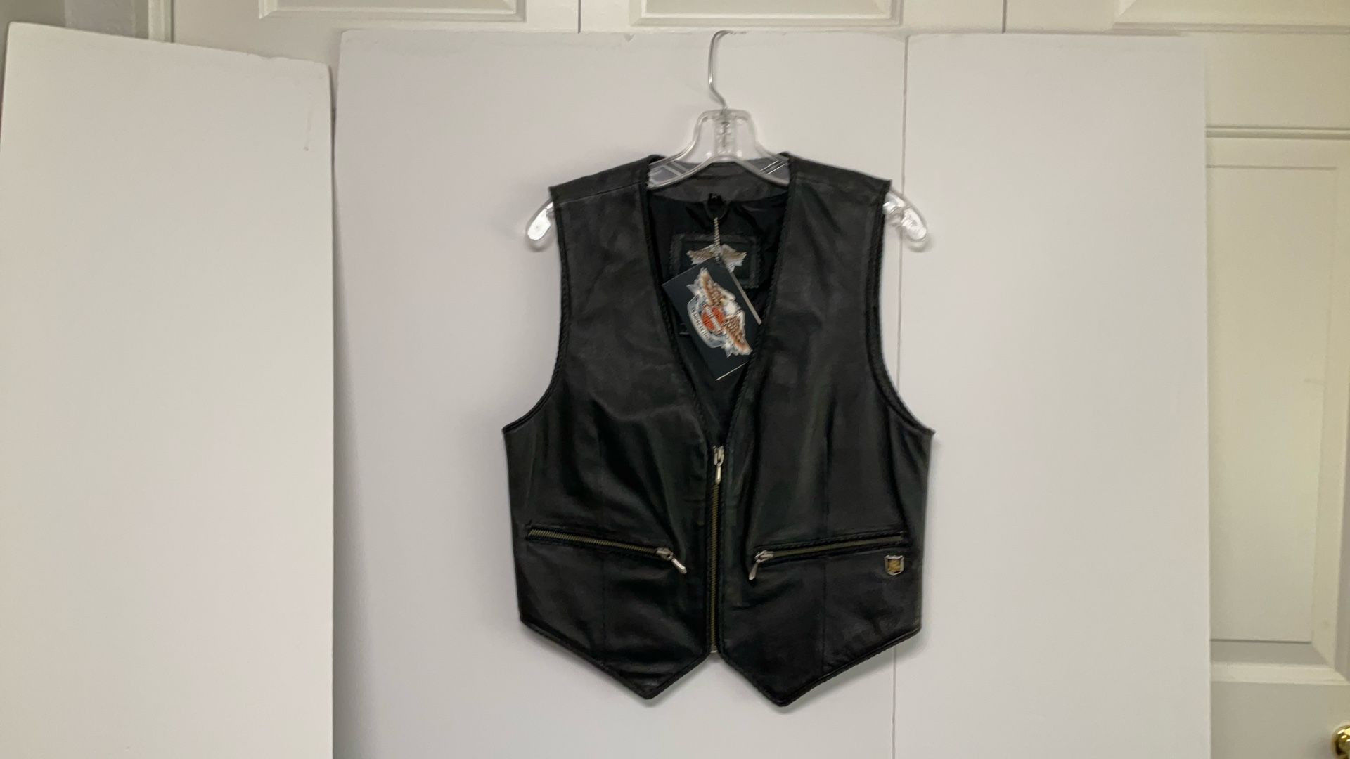 Ladies Harley Davidson Leather Vest