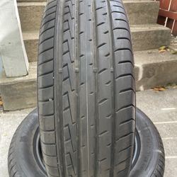 235/60/18 Only 2 Tires Like New 