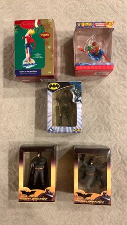Toys - Christmas Ornaments - Batman & SpiderMan