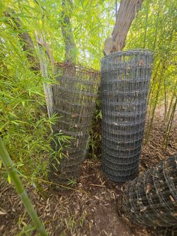 5ft tall galvanized fencing