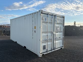 20 FOOT NEW 1-TRIP CONTAINER STD SHED,STORAGE,SHIPPING,CONEX,PORTABLE OFFICE