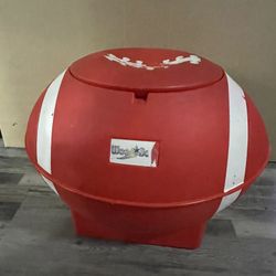 Football Toy Chest or Tailgating Cooler 