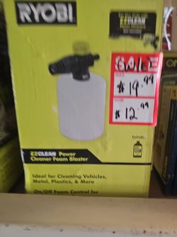 Ryobi ezclean foam blaster