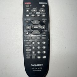 Panasonic OEM DVD Player Remote Control N2QAHB000012 DVD-RP56 DVD-RV26 DVD-RV31