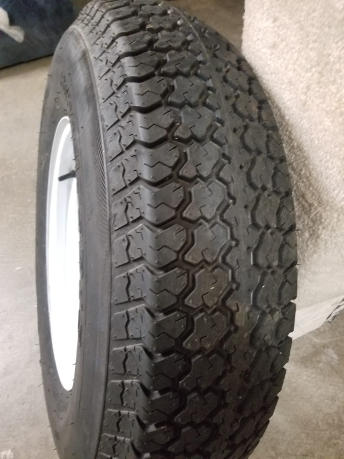 New Trailer Spare tire.
