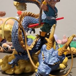 Dragon Ball Z Goku And Shenron Figure