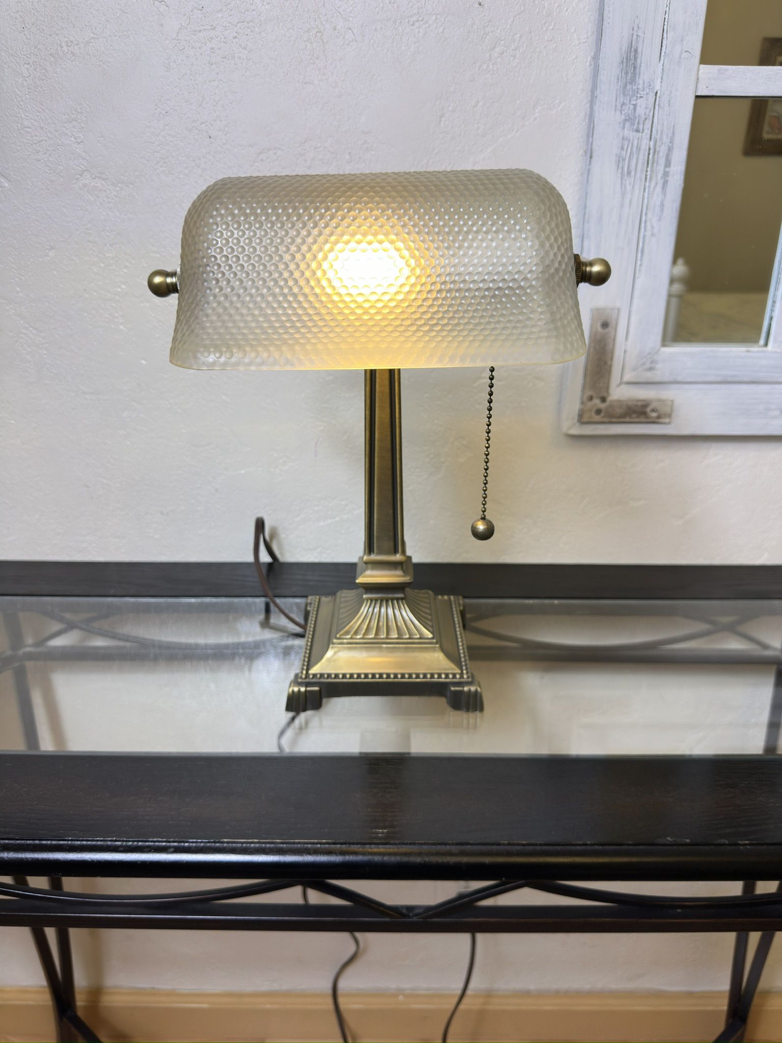Hampton Bay Vintage Style Bankers Lamp