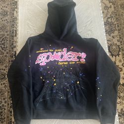 Black & Pink V2 Sp5der Hoodie