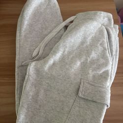 XS  Grey Cargo Joggers unisex (10-12 years)