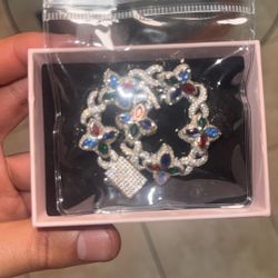 Clover Bust down Bracelet 7in