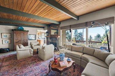 Sectional with 3 Separate Chairs
