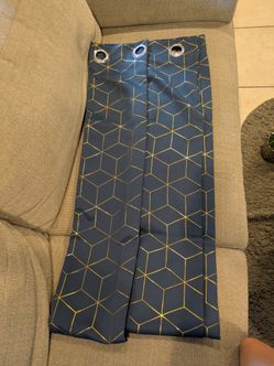 2 Sets Of Floor Length Curtains