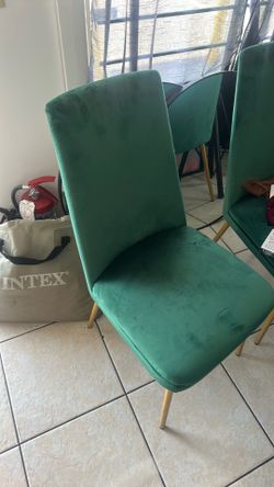 nice green chairs