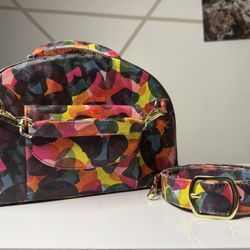  Anima Irish Multi-Color Luggage Bag with Strap