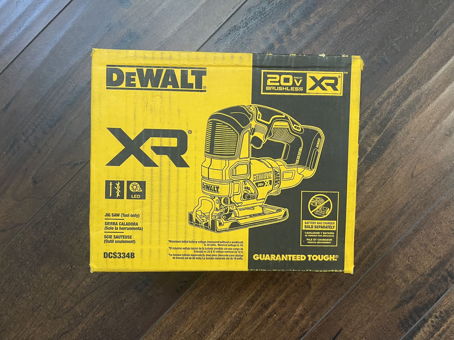 New 20V Dewalt Jigsaw