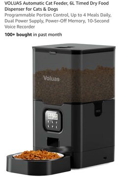 Voluas automatic pet feeder 6L