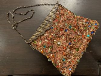 Elegant Purse, Shoulder Clutch - from India 