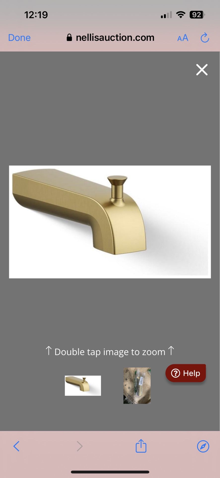 PITCH® WALL MOUNT BATH SPOUT,W/DIVERTER
