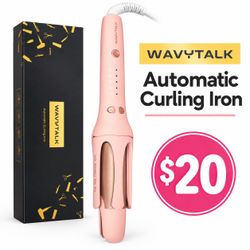 Wavytalk Automatic Curling Iron – $20