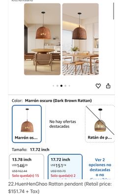 Rattan light