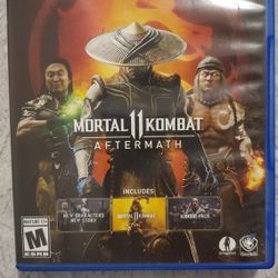 MORTAL KOMBAT 11 AFTERMATH EXTRA CHARACTERS IN GAME WITH DISC VERSION