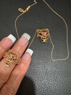 18K real gold