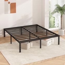 Metal bed frame full like New