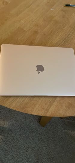Rose gold Macbook Air 