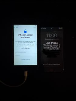 2 iPhone 6 iCloud Lock