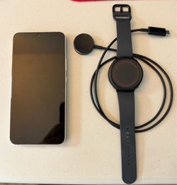 Samsung Galaxy S22+ with Galaxy Watch 5