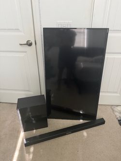 Tv + sound bard