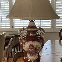 Porcelain Vintage Table Lamp