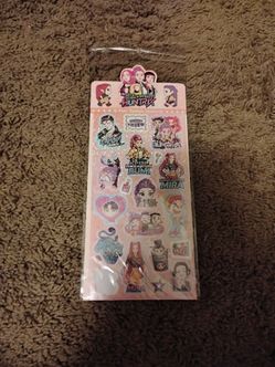 K-Pop Demon Hunters Huntrix Sticker Sheet
