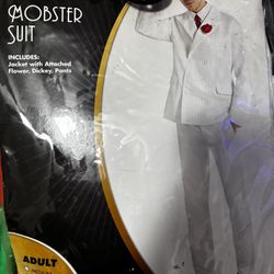 Men’s XL Mobster Suit Spirit Halloween