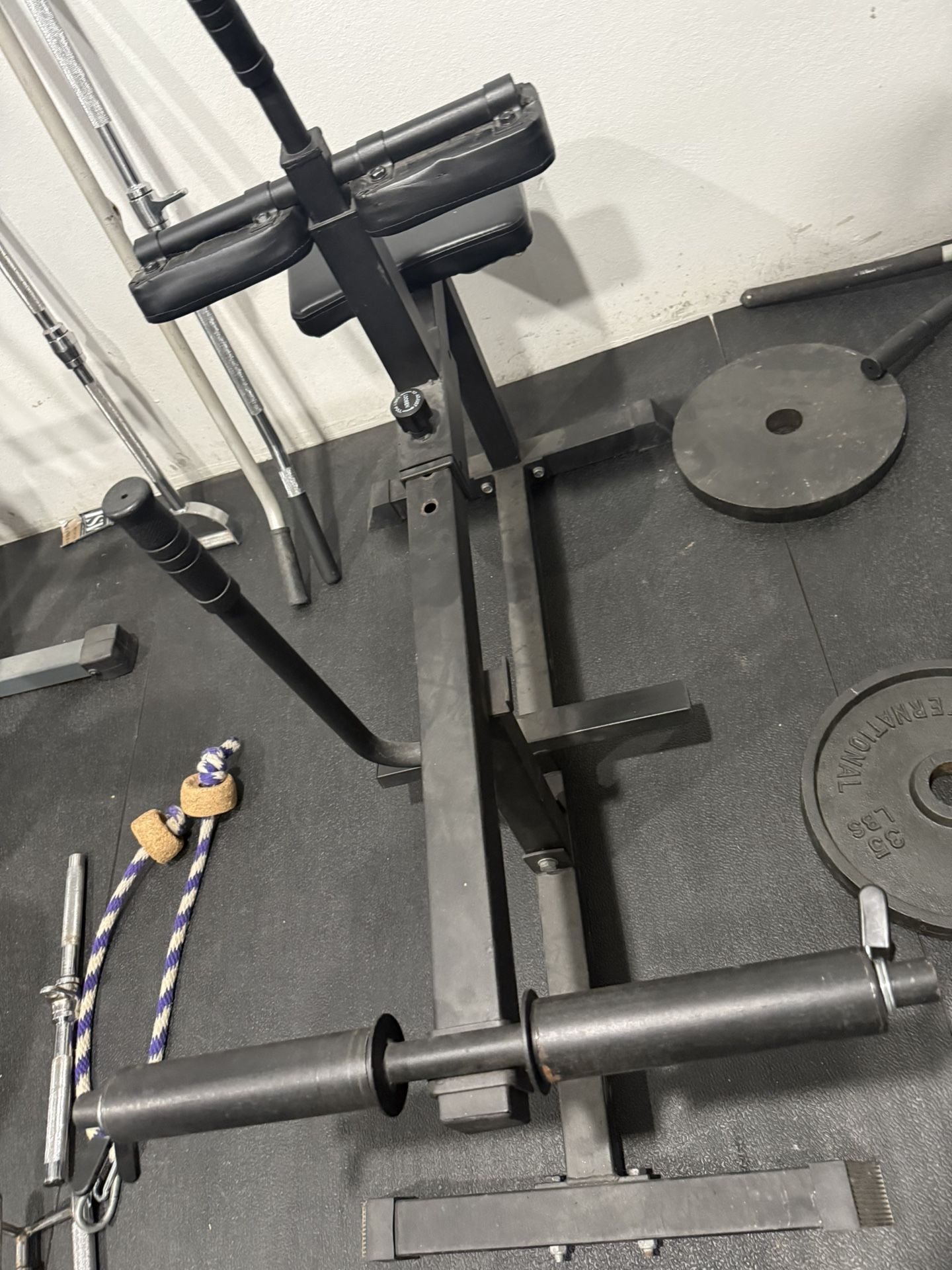 Calf Machine Free Weight