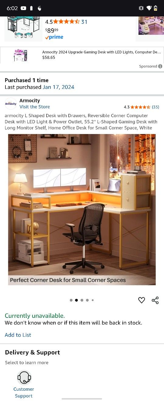 Corner Desk