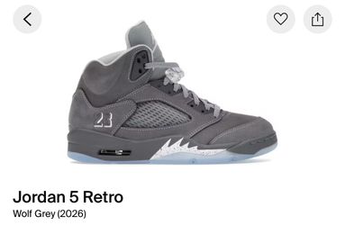 Jordan 5 Wolf Grey 11.5