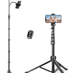 86" Tripod Stand w/ Gooseneck and Remote