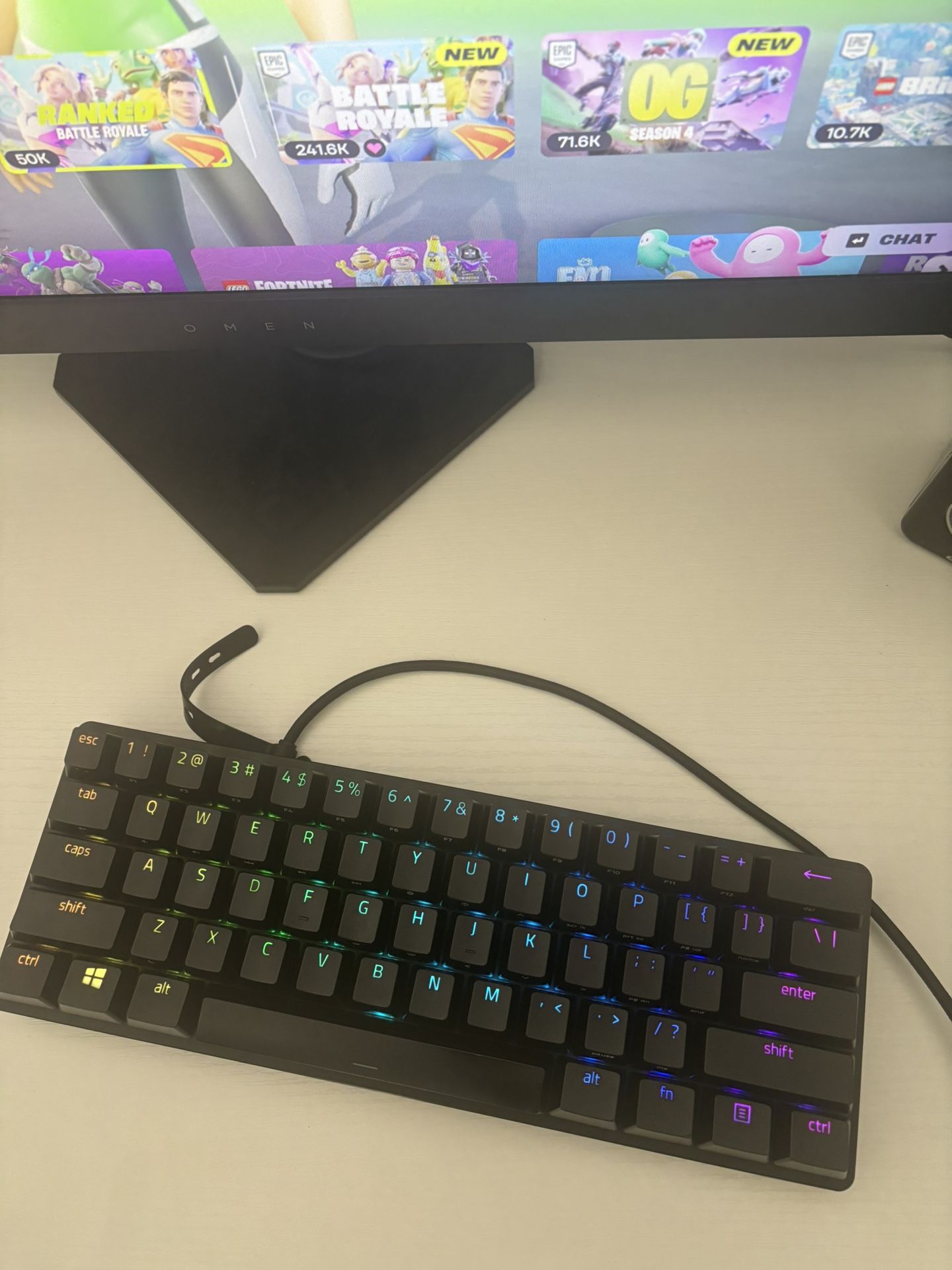razer huntsman mini 60% gaming keyboard