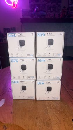 Blink Mini Indoor Plug-In Live HD Smart Security Camera (New in Box)