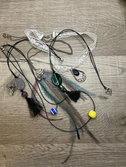 Huge lot of Boho Pendant Necklaces