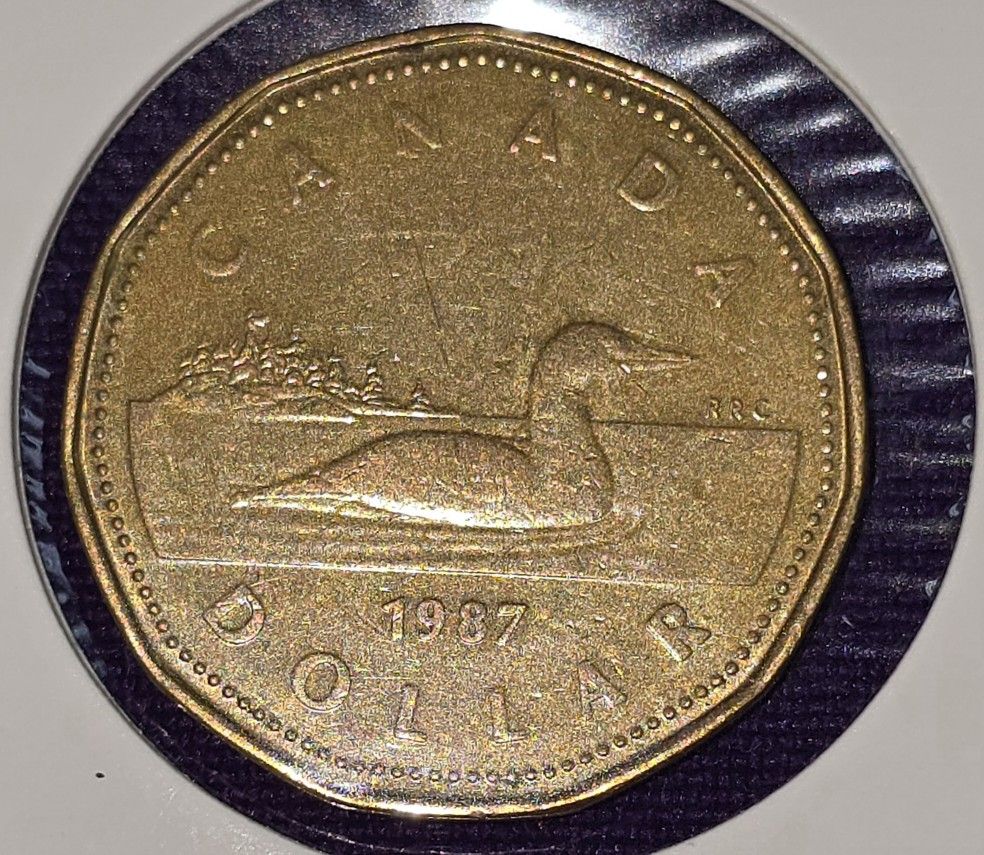 1987 Canada 1 Dollar Coin