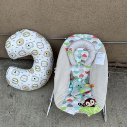 Baby Bouncer And Pillow 