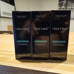 Thick Fiber (Hair Building Fibers) Black