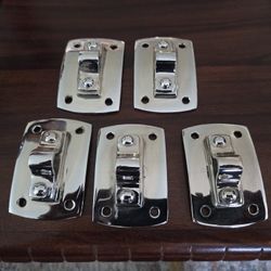 Gon Bops Conga Side Plates Rechromed 