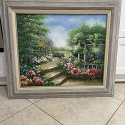 Beautiful hand painted original from the Del Mar Fair 