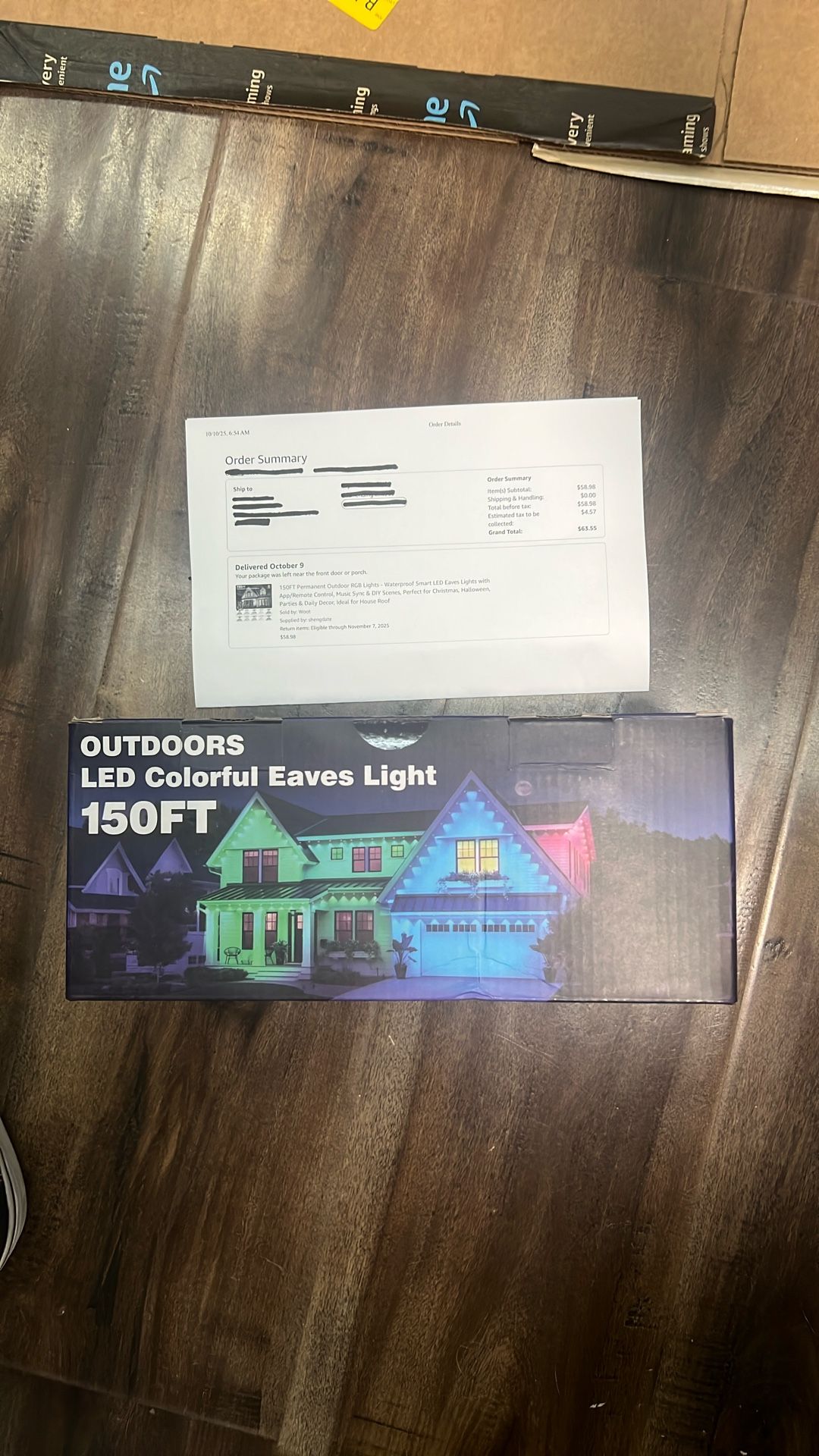 Outdoor LED eaves Light 150 Ft