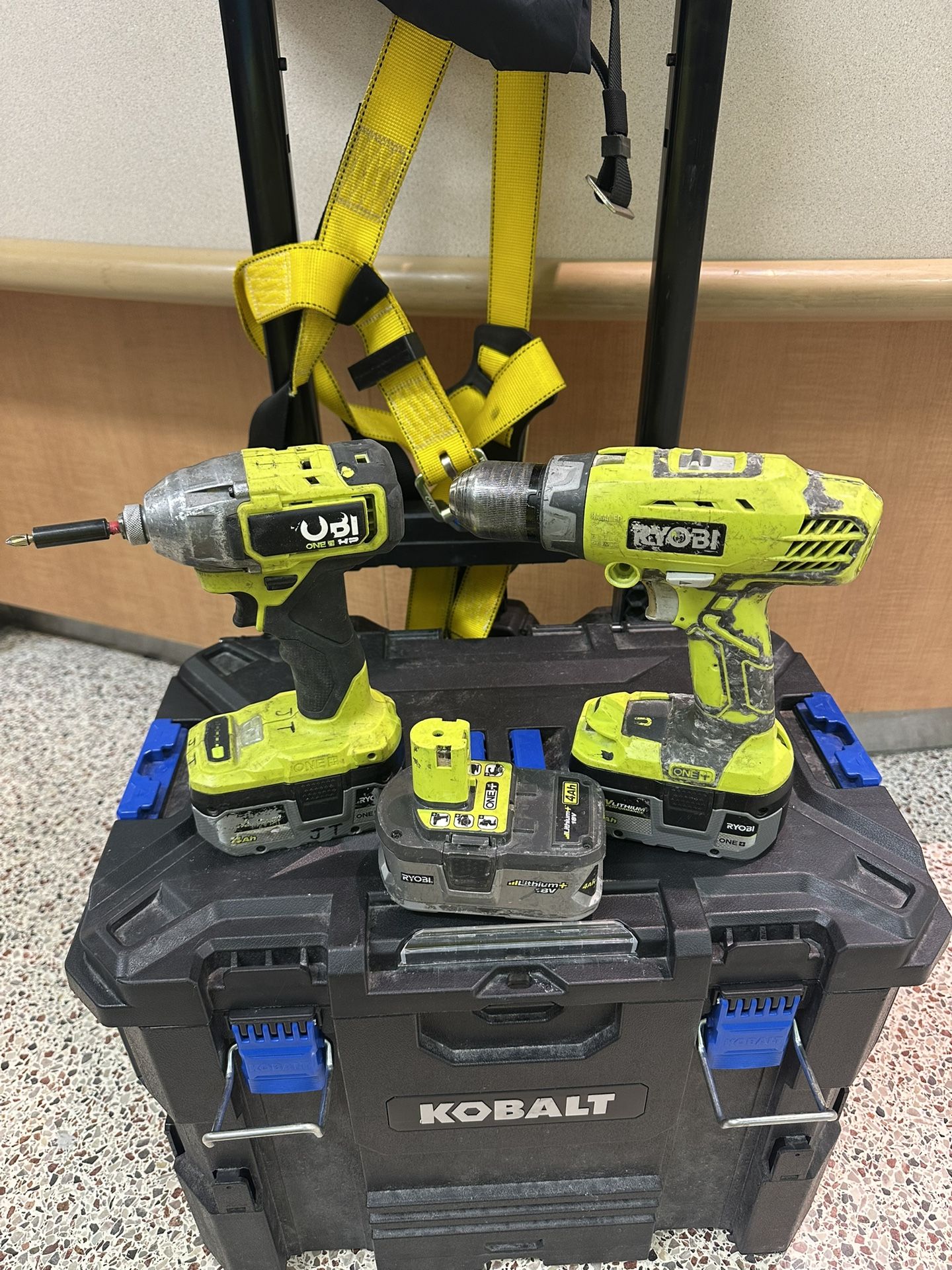 Ryobi Drills And Batteries