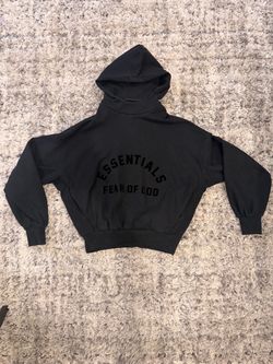 Fear of God Essentials Black Hoodie