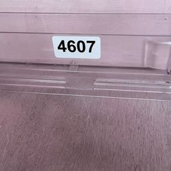 WR71X11045 GE Refrigerator LEFT Door Bin , Top. Clear.  Part # 239D2510